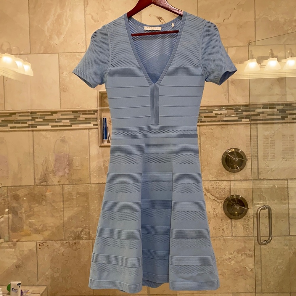 Light blue Sandro dress